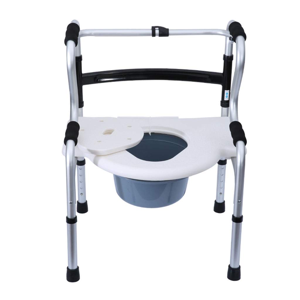 Adjustable Aluminum Alloy Safety Shower Chair - Non-Slip Bath Bench for Elderly, Pregnant Women & Disabled - Portable Potty Chair with A+ Energy Rating - Ideal for Bathroom Safety & Mobility Assistance
