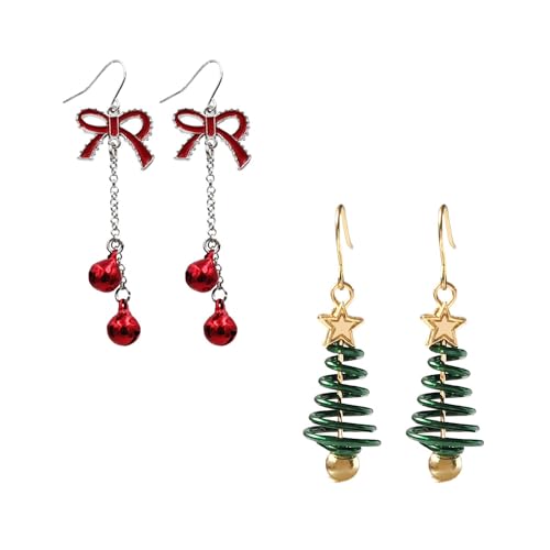N-Bow Earrings+Tree Earrings