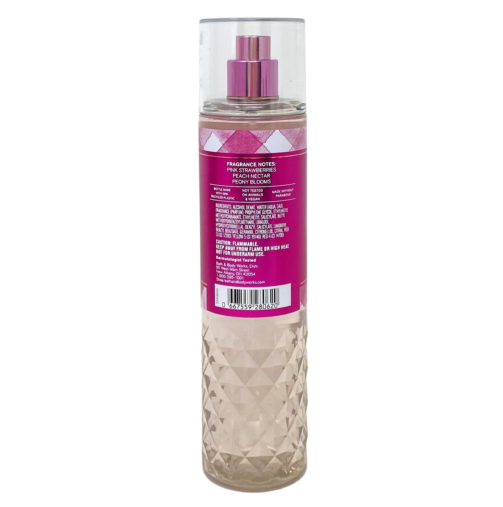 Gingham Gorgeous 3-Piece Bath & Body Gift Set - Full Size Fragrance Mist, Body Cream & Body Scrub - Perfect for Gifts, Self-Care & Spa Days