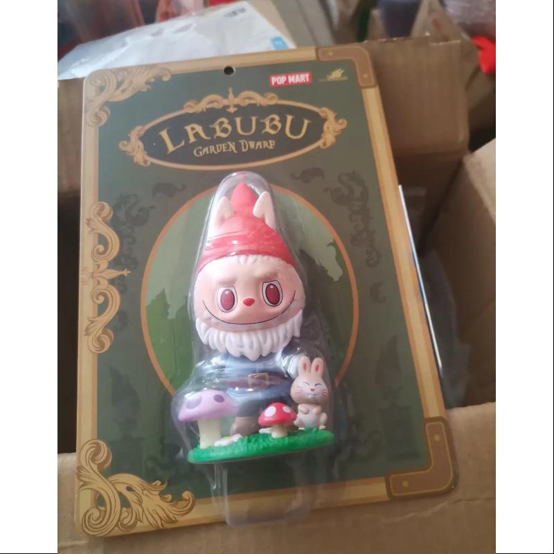 Labubu THE MONSTERS Gardener Dwarf Collectible Figure - Limited Edition Vinyl Art Toy for Home Decor, Office Display & Anime Collection