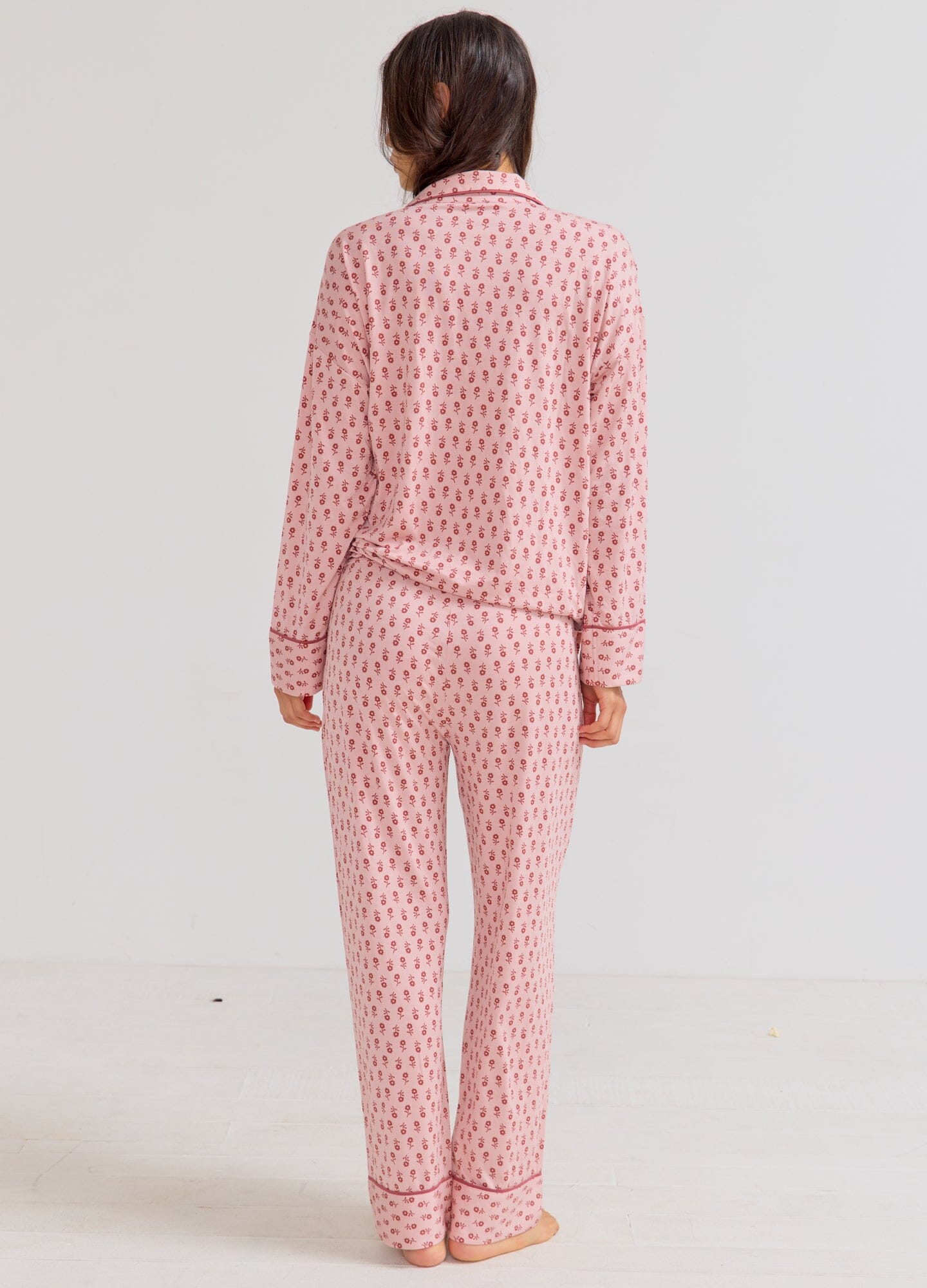 Ultra Soft Jersey Pajama Set for Women - Cozy Sleepwear for Nighttime Comfort & Lounge Wear at Home