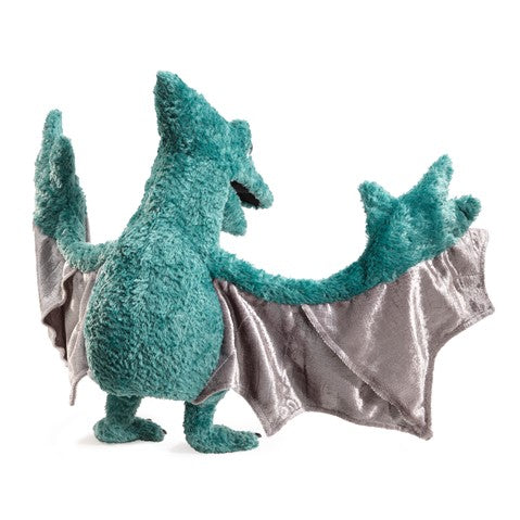 Folkmanis Pterodactyl Hand Puppet - Realistic Dinosaur Toy for Kids, Educational Pretend Play, Storytelling & Theater - Perfect for Classroom, Birthday Gifts & Imaginative Play