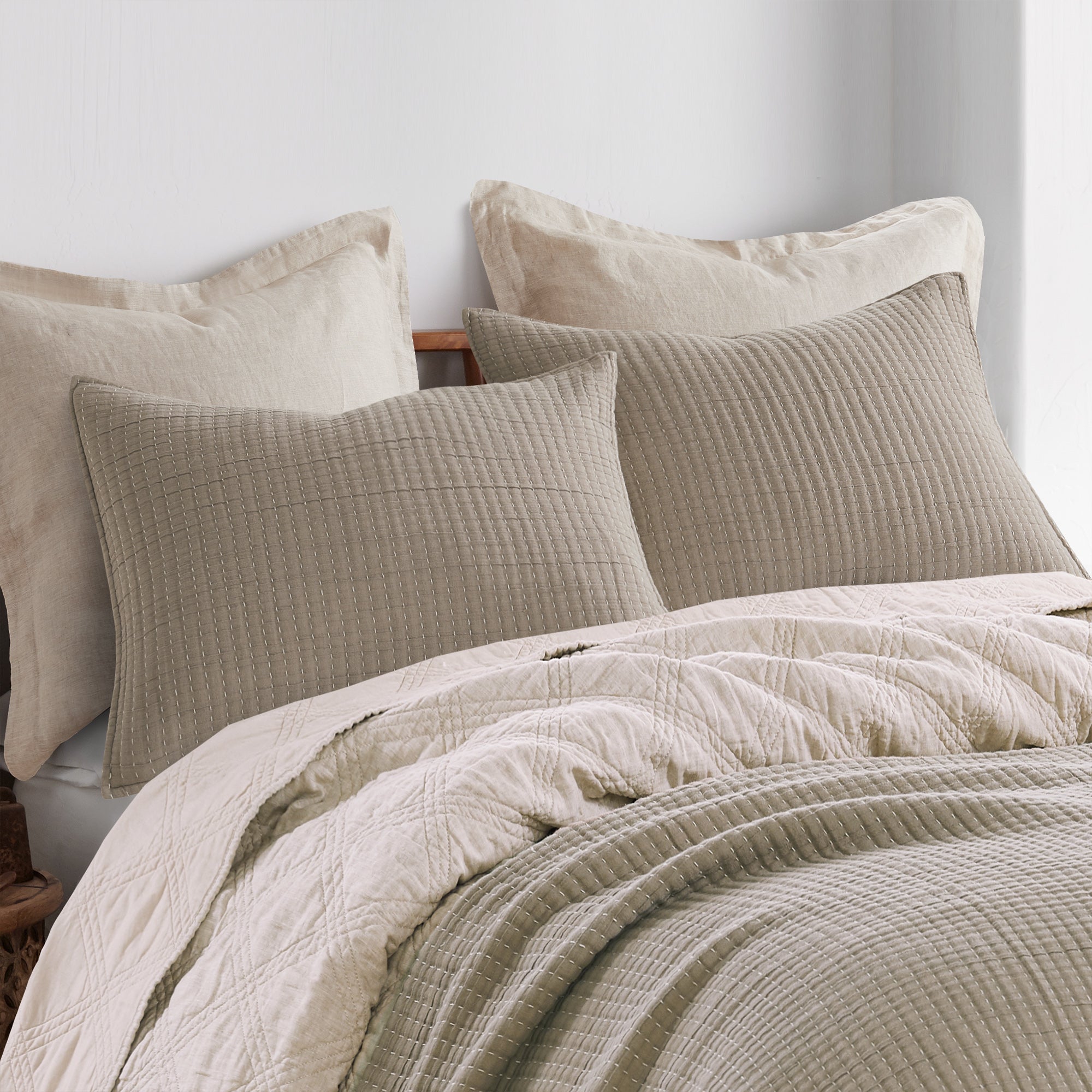 Premium Caden Cotton Muslin Sham - Soft & Breathable Bedding for a Comfortable Sleep - Perfect for Nursery, Guest Room, and Home Decor