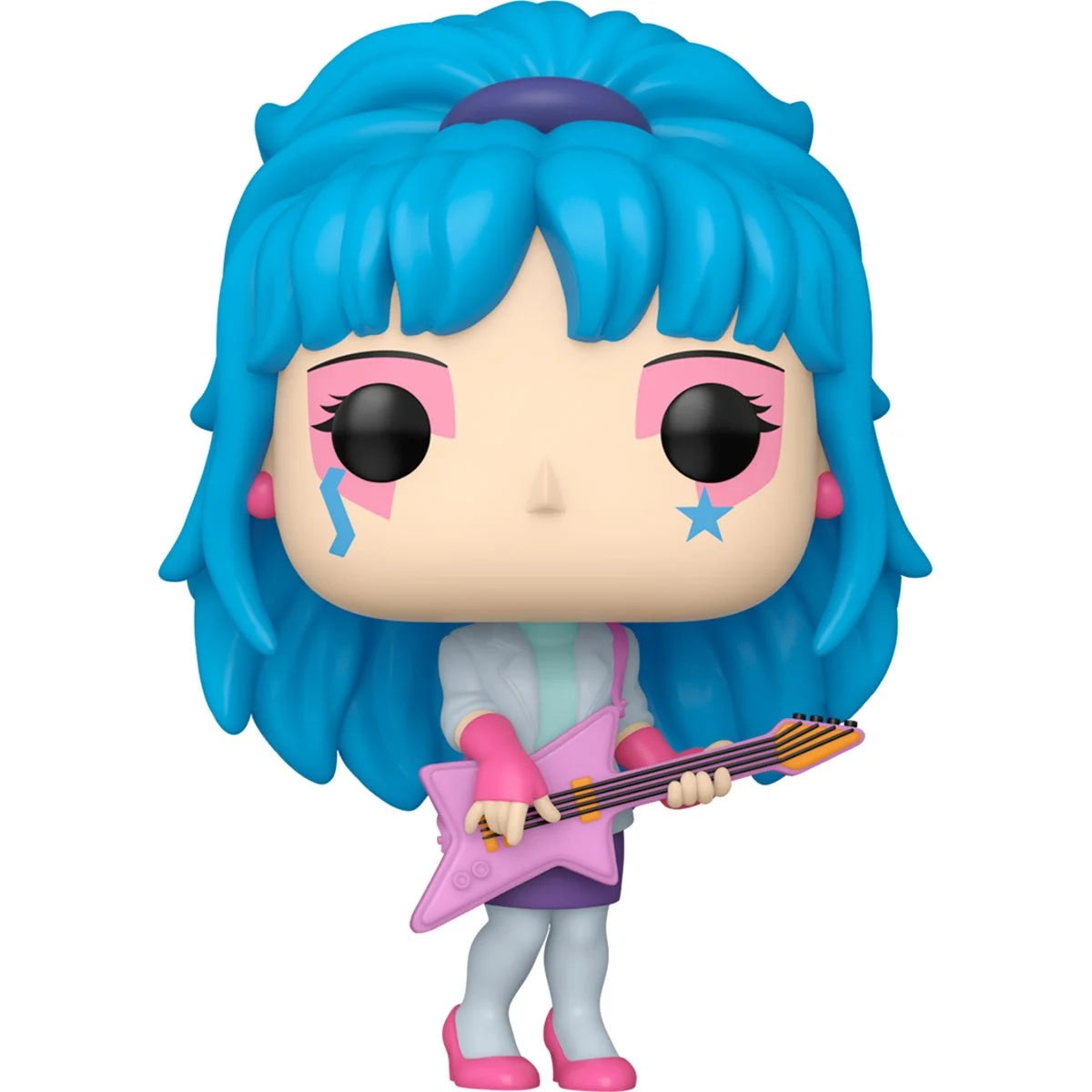 Jem and the Holograms Aja Leith Funko Pop! Vinyl Figure #1787 - Collectible Toy for Fans, Gift for Pop Culture Enthusiasts - Perfect for Display, Decor, and Comic Conventions