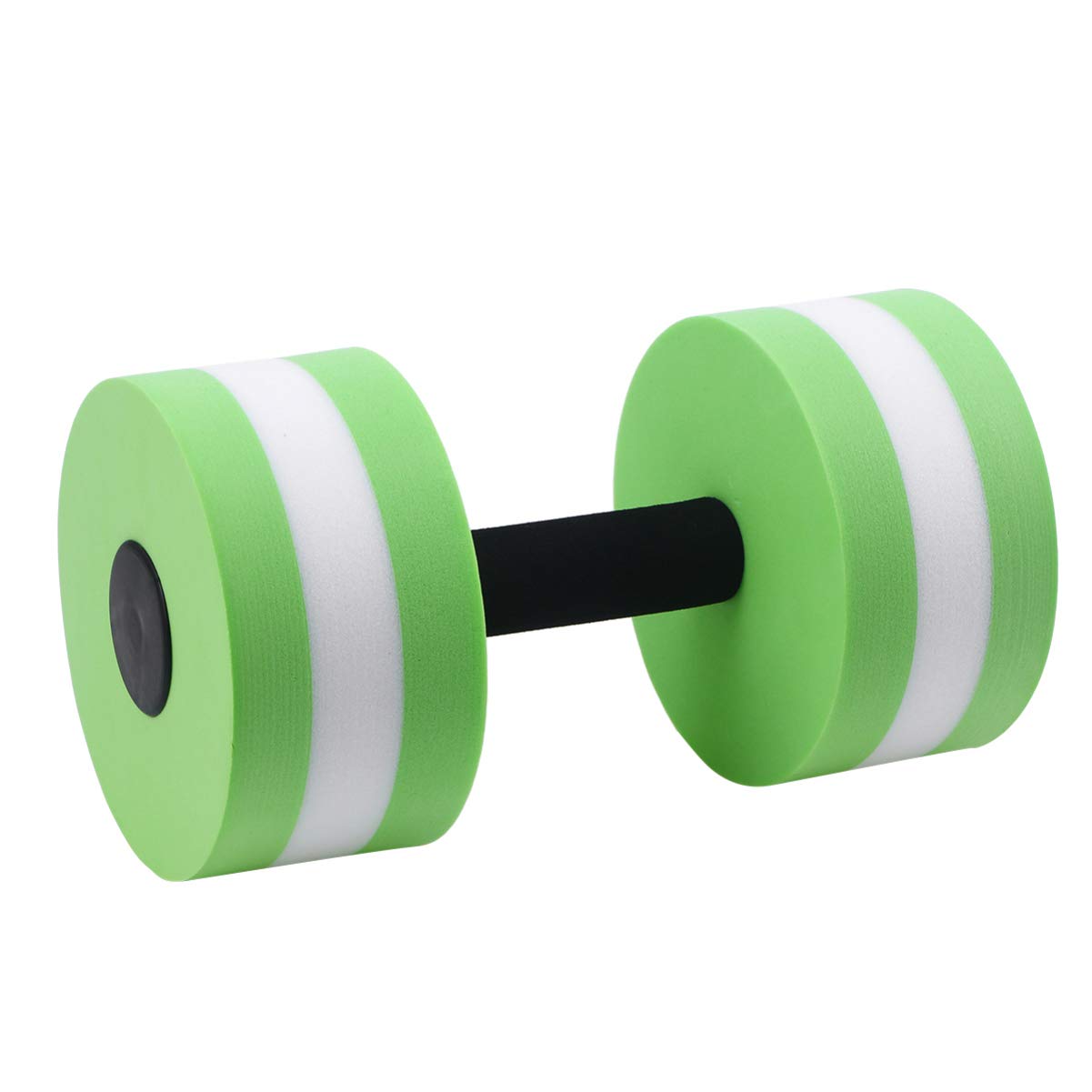 SEWACC 2 Pcs Aquatic Dumbbells - EVA Floating Weights for Pool Workouts, Water Aerobics & Swimming Exercise - Lightweight Fitness Equipment for Men & Women (Blue) - Perfect for Water Resistance Training, Hydrotherapy & Poolside Fitness Routines