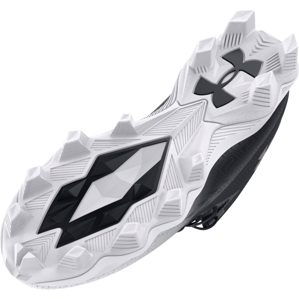 Under Armour Spotlight Franchise 4 RM Football Cleats for Men - Wide 2E Width | High-Performance Cleats for Football, Soccer & Field Sports | Perfect for Turf, Grass & Training Sessions