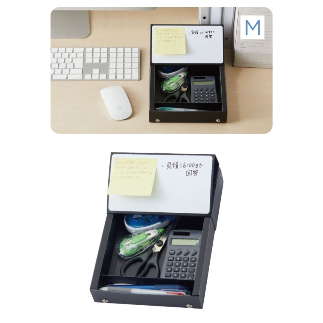 Raymay Fuji Memory Tray - Premium Organizer for Desk, Office, and Home Use - Perfect for Storing Pens, Notes, and Small Essentials