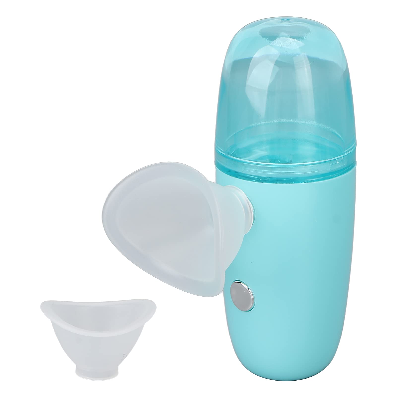 Blue Facial Steamer & Eye Wash for Home & Office - Relaxing Spa & Eye Care Treatment for Glowing Skin