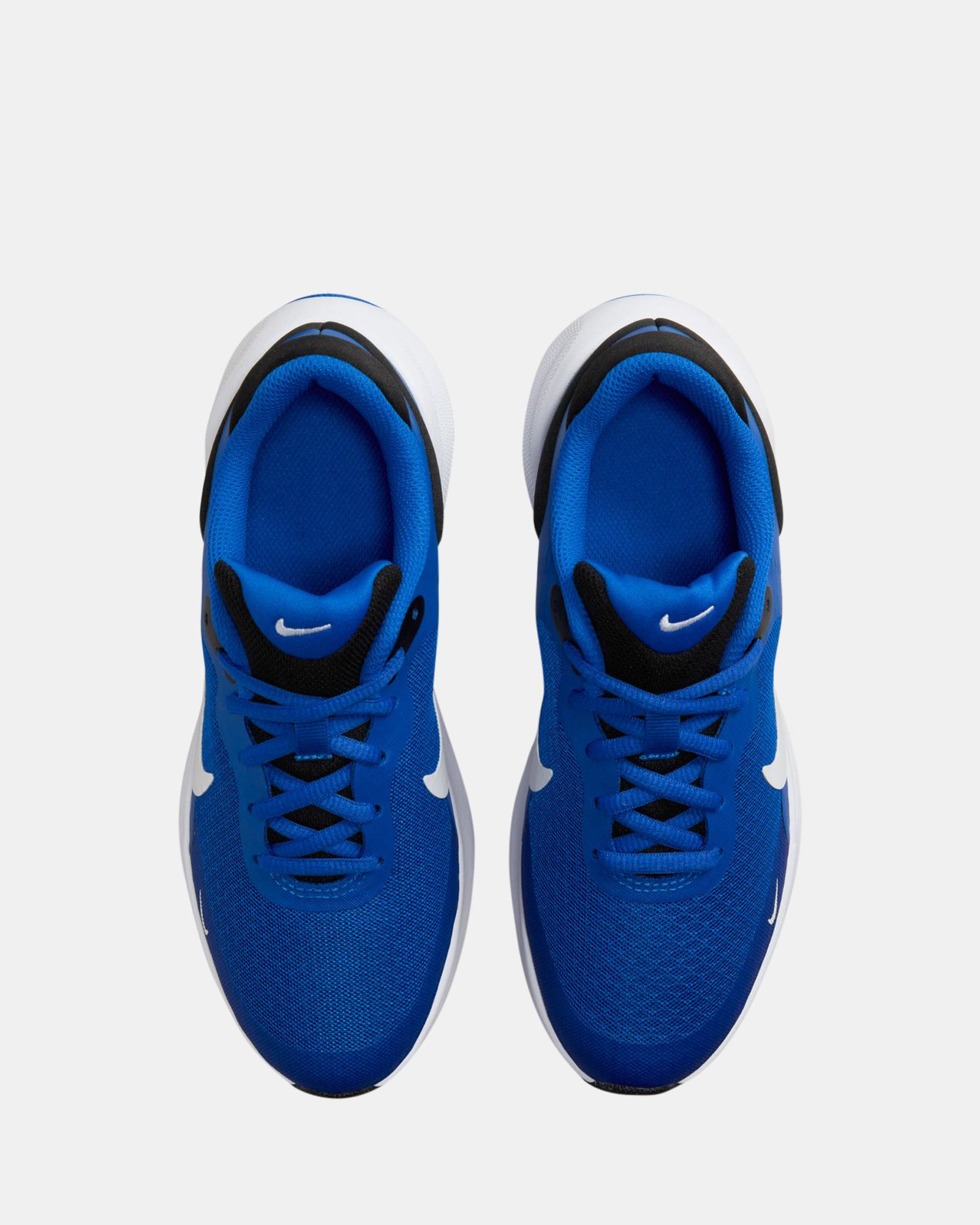 Revolution 7 Grade School Basketball Shoes - Royal/White/Black - Perfect for Indoor & Outdoor Court Play, Training, and Casual Wear