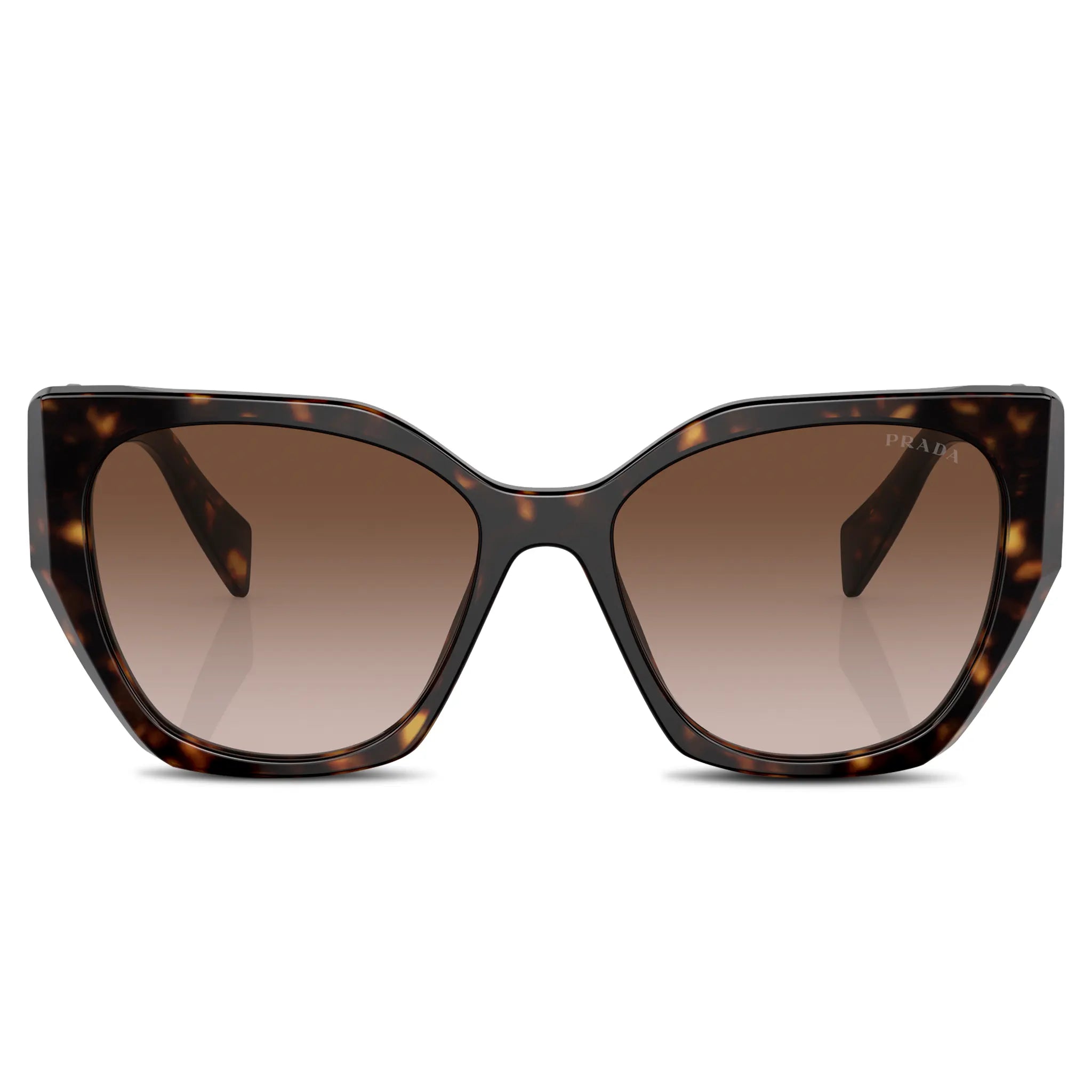 Prada PR 19ZS 2AU6S1 Tortoise Shell Sunglasses for Women - Luxury Designer Shades for Beach, Driving & Outdoor Fashion