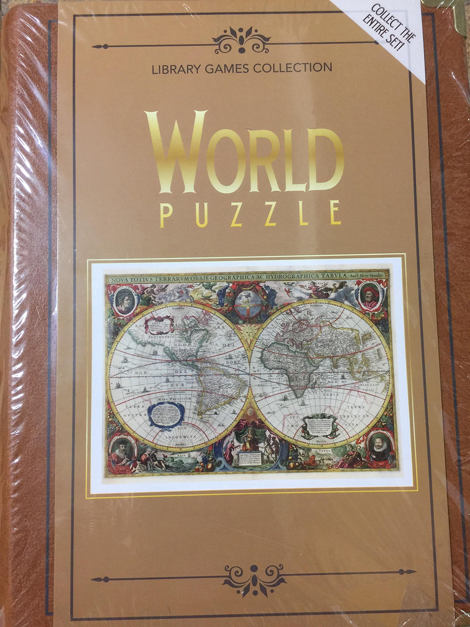 World Puzzle Game Set - Educational Board Games for Kids & Adults | Perfect for Family Game Night, Classroom Learning, and Travel Entertainment