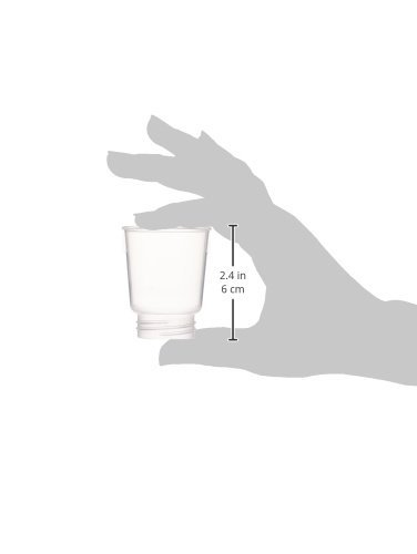 EMD Millipore Steriflip SC50FL025 Polypropylene Funnel Attachment - Non-Sterile 50ml Capacity (25-Pack) | Ideal for Laboratory Filtration & Sample Preparation