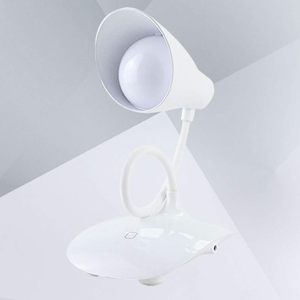 Uonlytech Rechargeable Cordless LED Table Lamp - Dimmable Touch Control, Flexible Gooseneck, 3 Brightness Levels - Perfect for Bedside, Office, Reading & Nightstand Use