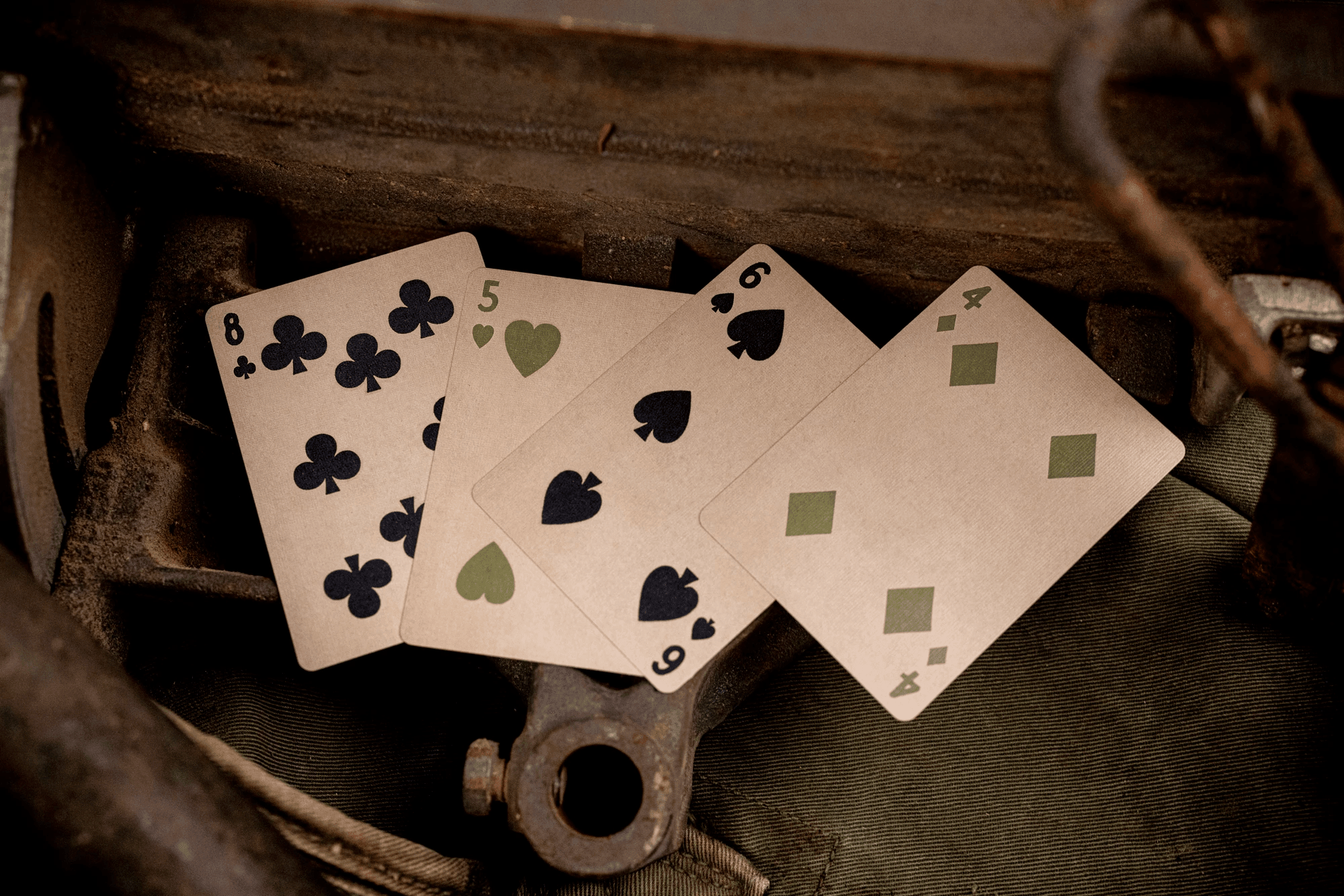 Invincible Sherman Tank Playing Cards - WW2 Military Themed Deck for Poker, Magic Tricks & Collectors | Perfect for Game Nights & History Enthusiasts