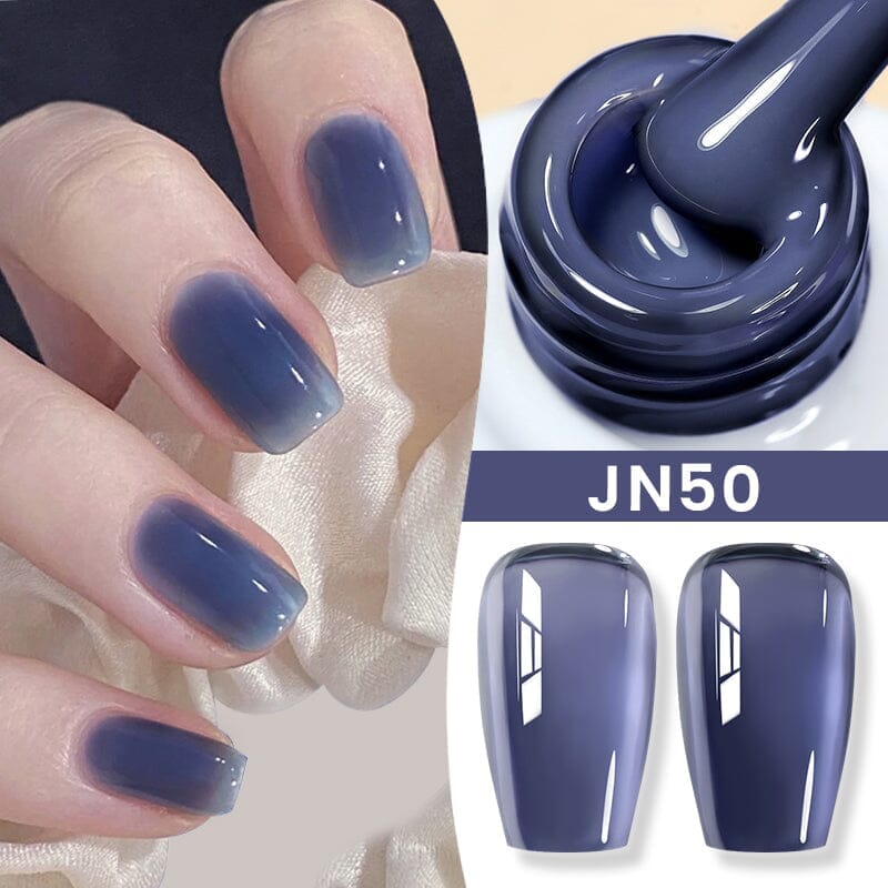 Nude Jelly Gel - 10ml Transparent Nail Polish for Natural & Glossy Manicure - Perfect for Everyday Wear & Special Occasions