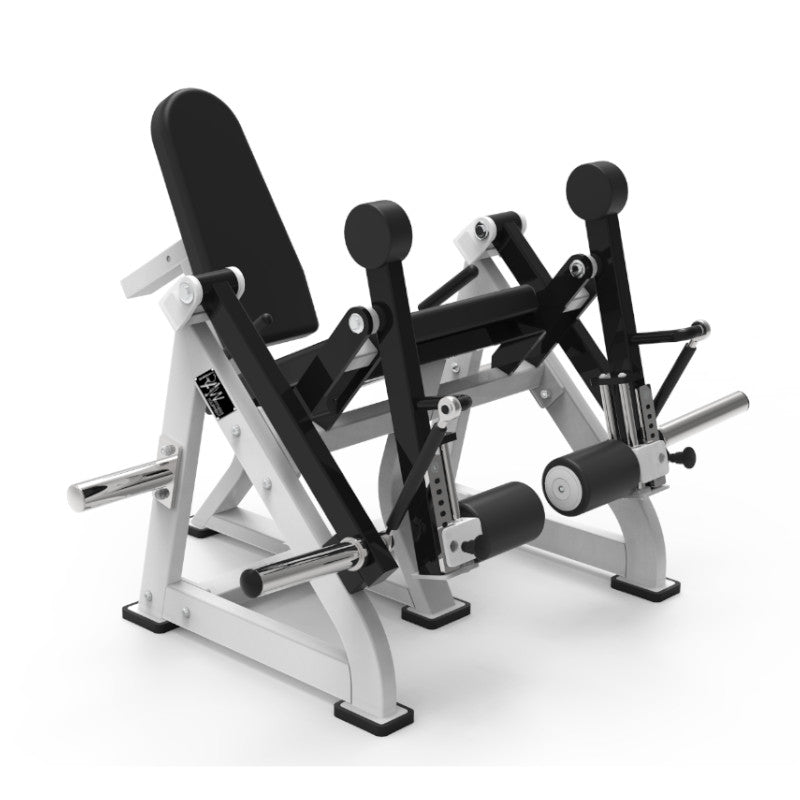 Pegasus 3S Plate Loaded Iso Lateral Leg Extension Machine - Professional Gym Equipment for Home & Commercial Use - Perfect for Leg Workouts, Strength Training & Fitness Centers