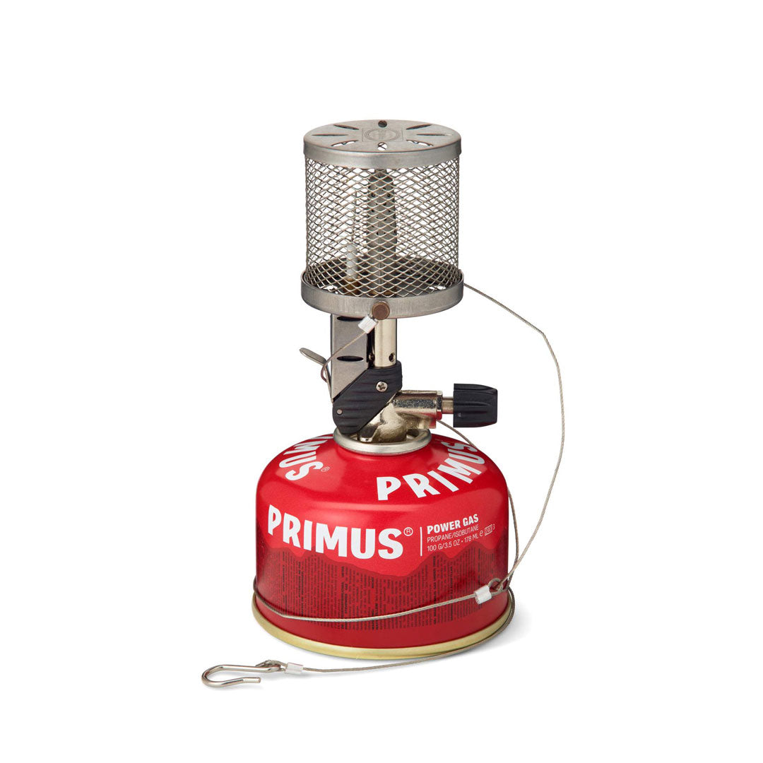 Primus Micron 235 Lumens Steel Mesh Camping Lantern - Portable Outdoor Light for Hiking, Backpacking & Emergency Use
