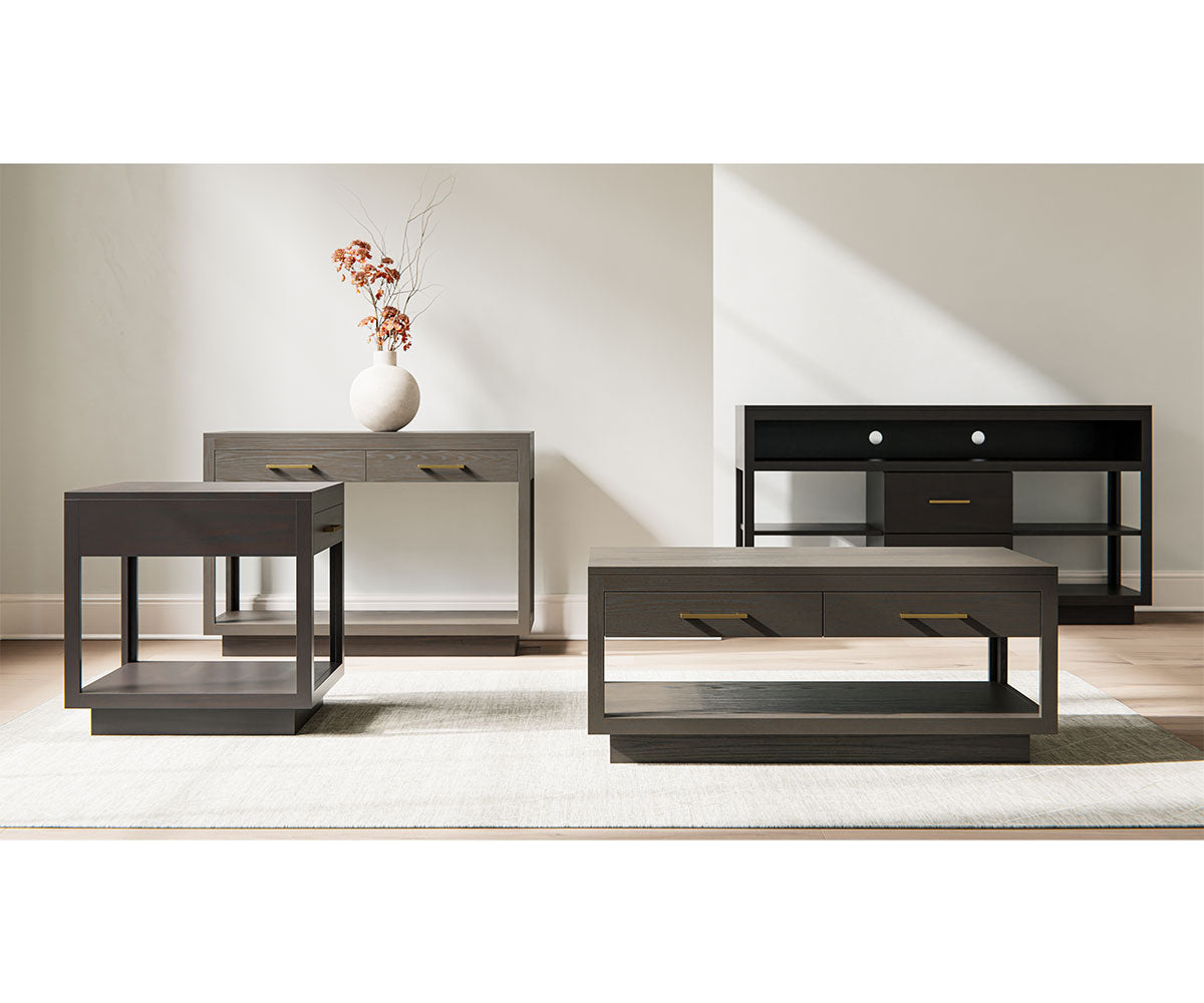 Modern Wooden Side Table - Small End Table with Storage Shelf for Living Room, Bedroom, Office | Nightstand, Coffee Table, Sofa Table, Home Decor