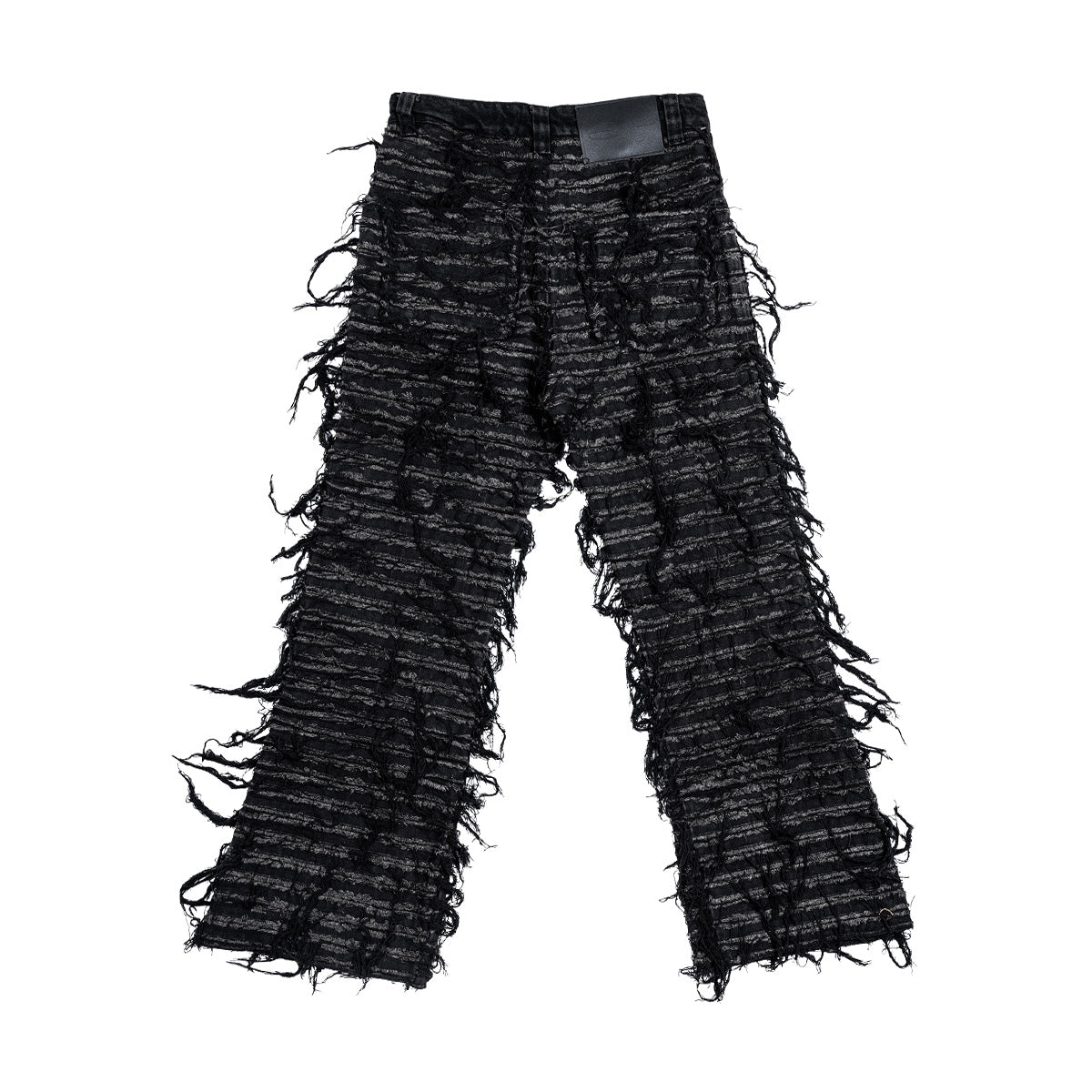 Distressed Black Washed Jeans for Men & Women - Vintage Ripped Denim Pants for Casual Streetwear & Everyday Wear
