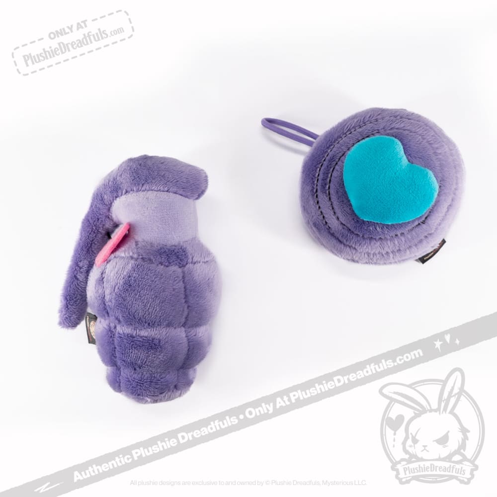 Love Bomb Plushie Accessory Pack - Cute Soft Stuffed Plush Toys for Kids & Adults - Perfect for Gifts, Room Decor, and Stress Relief