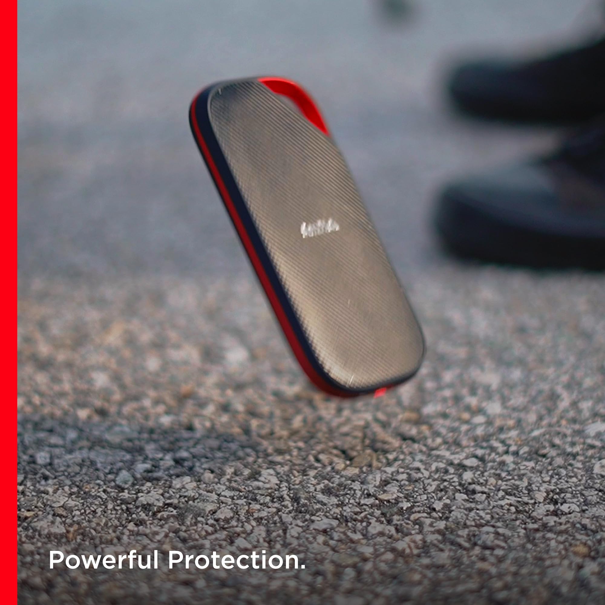 SanDisk 2TB Extreme PRO Portable SSD - USB4 & USB-C Compatible, 3800MB/s Read & 3700MB/s Write Speeds, IP65 Water & Dust Resistant, Backward Compatible with USB 3.2 - Perfect for 4K Video Editing, Gaming, and Professional Data Storage