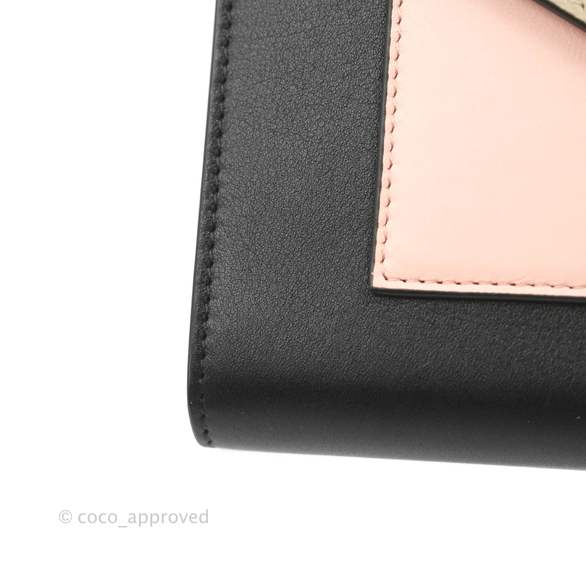 Celine Pocket Envelope Wallet on Chain - Beige, Pink & Black Crossbody Bag for Women | Perfect for Evening Parties, Date Nights & Daily Use