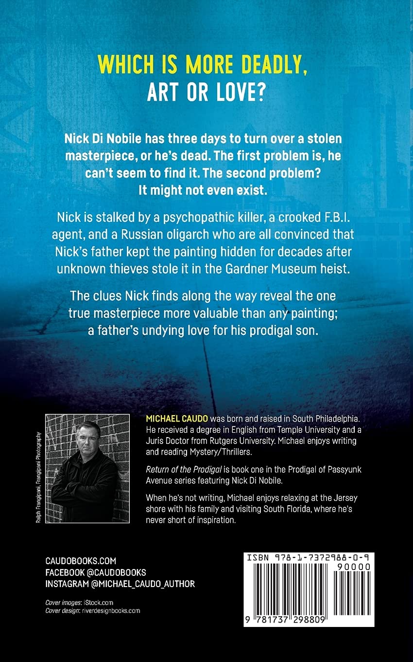 Return of the Prodigal: A Nick Di Nobile Art Heist Crime Thriller (Passyunk Avenue Mystery Series) - Perfect for Mystery Lovers & Crime Fiction Fans