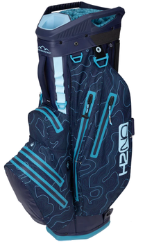 Sun Mountain H2NO Lite Cart Bag - Waterproof Golf Stand Bag with 14-Way Divider | Perfect for Golfers in Rainy Conditions & Travel Tournaments