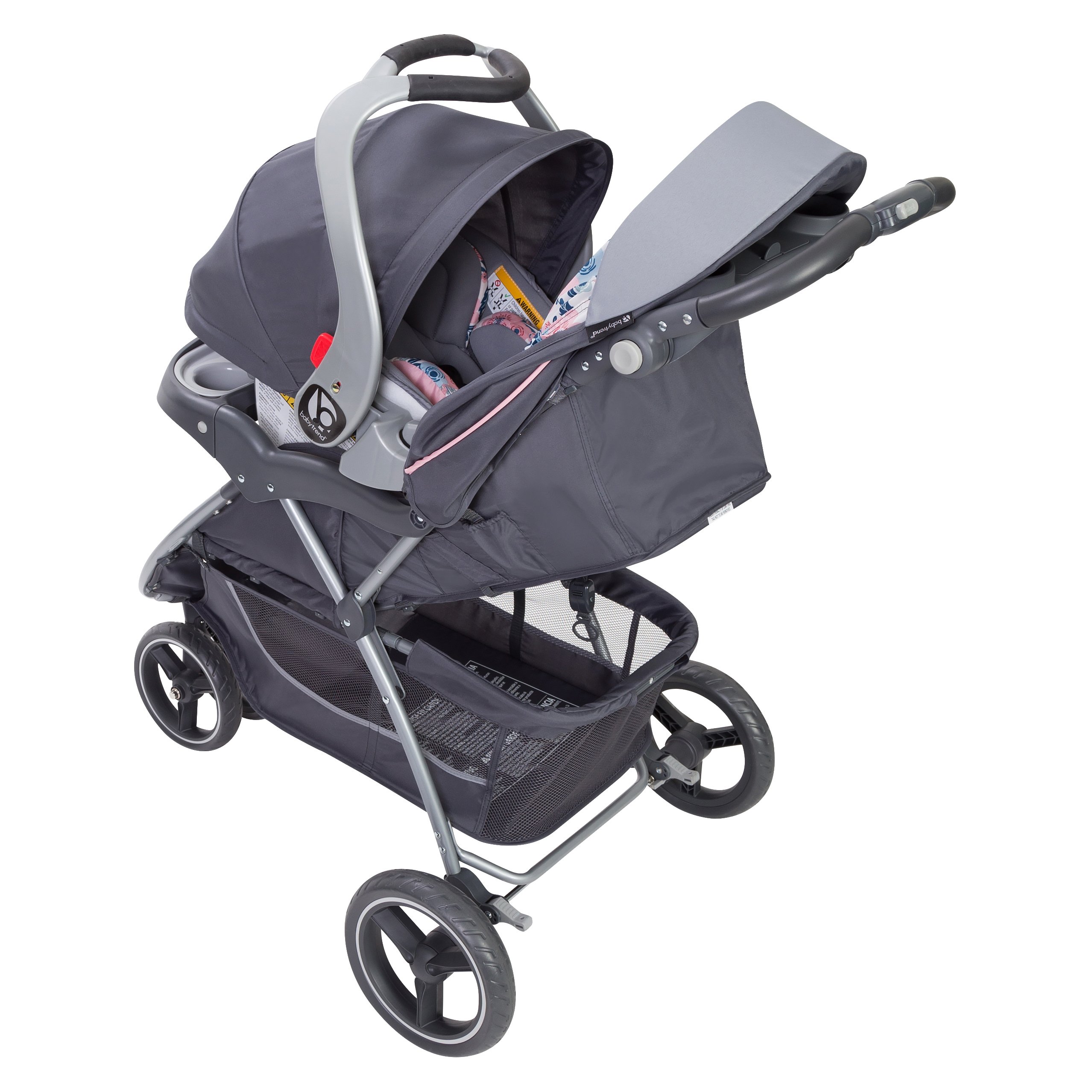 Baby Trend Skyview Plus Travel System - Lightweight Stroller with Infant Car Seat, Bluebell | Perfect for Newborns, Toddlers & On-the-Go Parents | Ideal for Shopping, Travel & Daily Walks