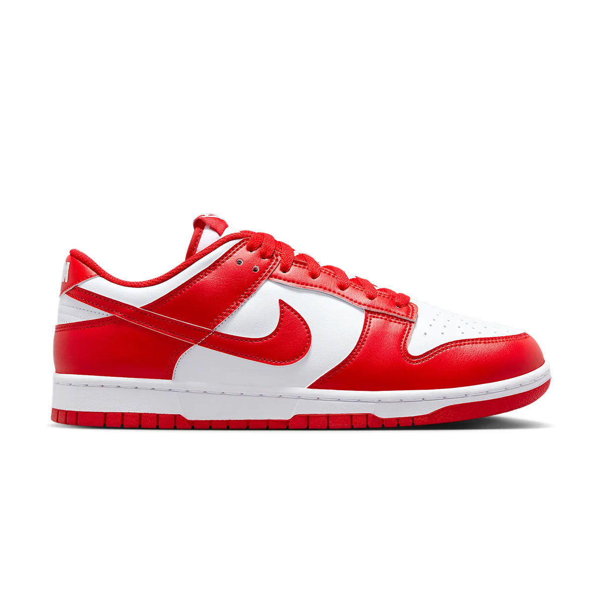 Nike Dunk Low Retro 'University Red' Sneakers - Men's Basketball Shoes for Casual Wear & Street Style