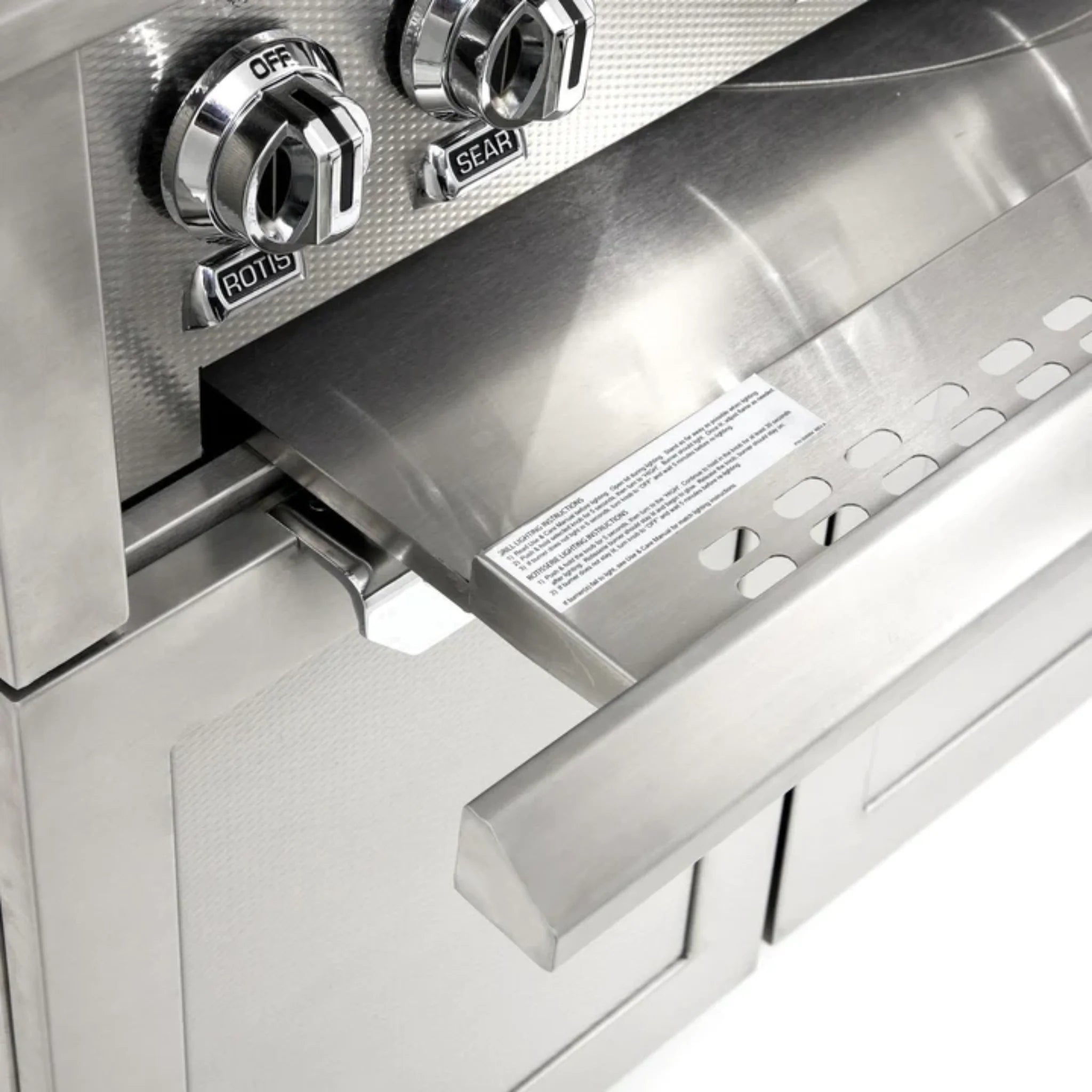 Hestan 42-Inch Deluxe Freestanding Gas Grill with Double Side Burner - Outdoor BBQ Grill for Backyard, Patio & Garden Cooking