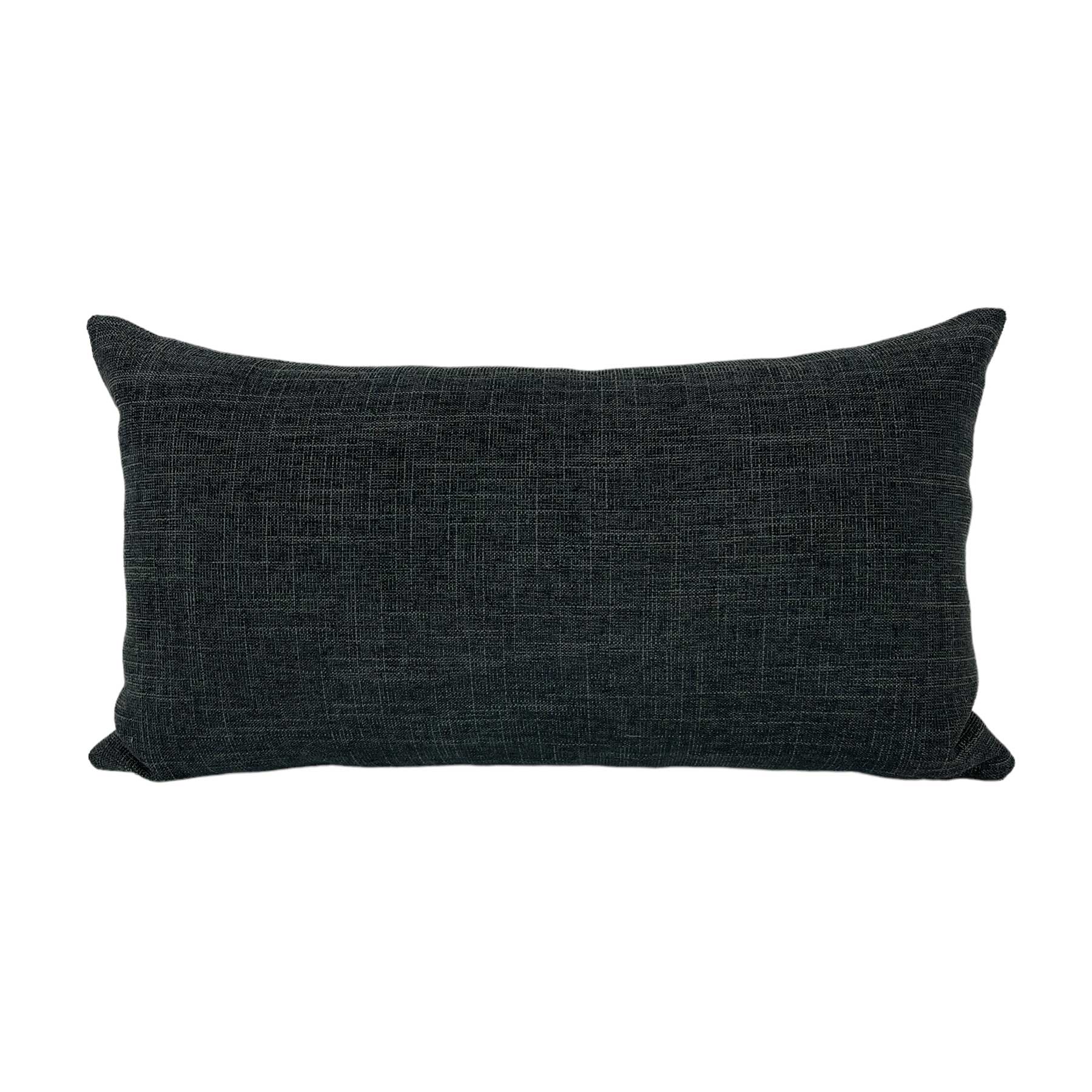 Bondi Onyx Lumbar Support Pillow 12x22 - Premium Memory Foam Back Cushion for Office Chair, Car Seat, and Sofa - Ergonomic Comfort for Home & Travel