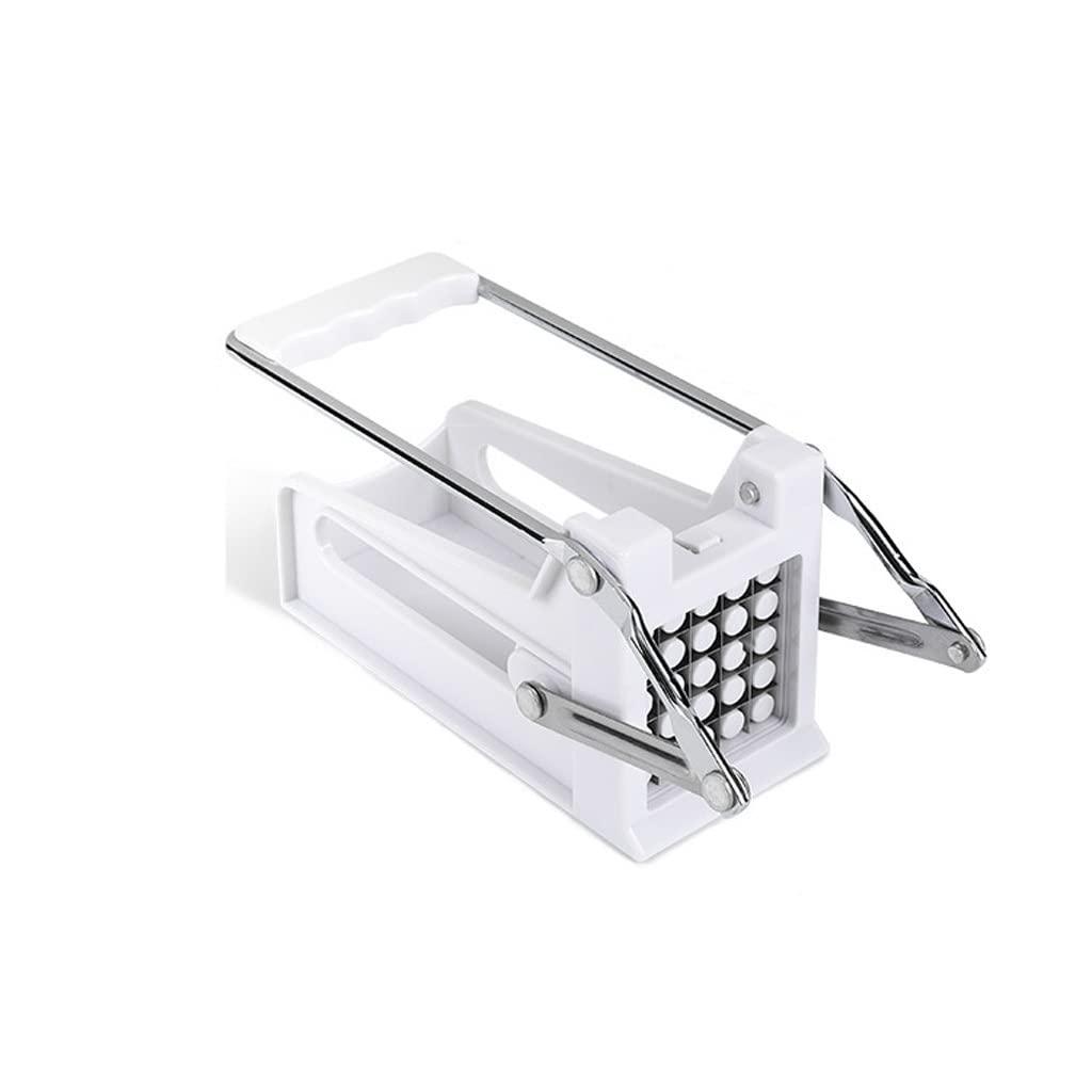 Manual French Fries Cutter - Potato, Cucumber, Radish & Sweet Potato Slicer for Home Kitchen | Perfect for Making Crispy Fries, Veggie Chips & Salad Garnish