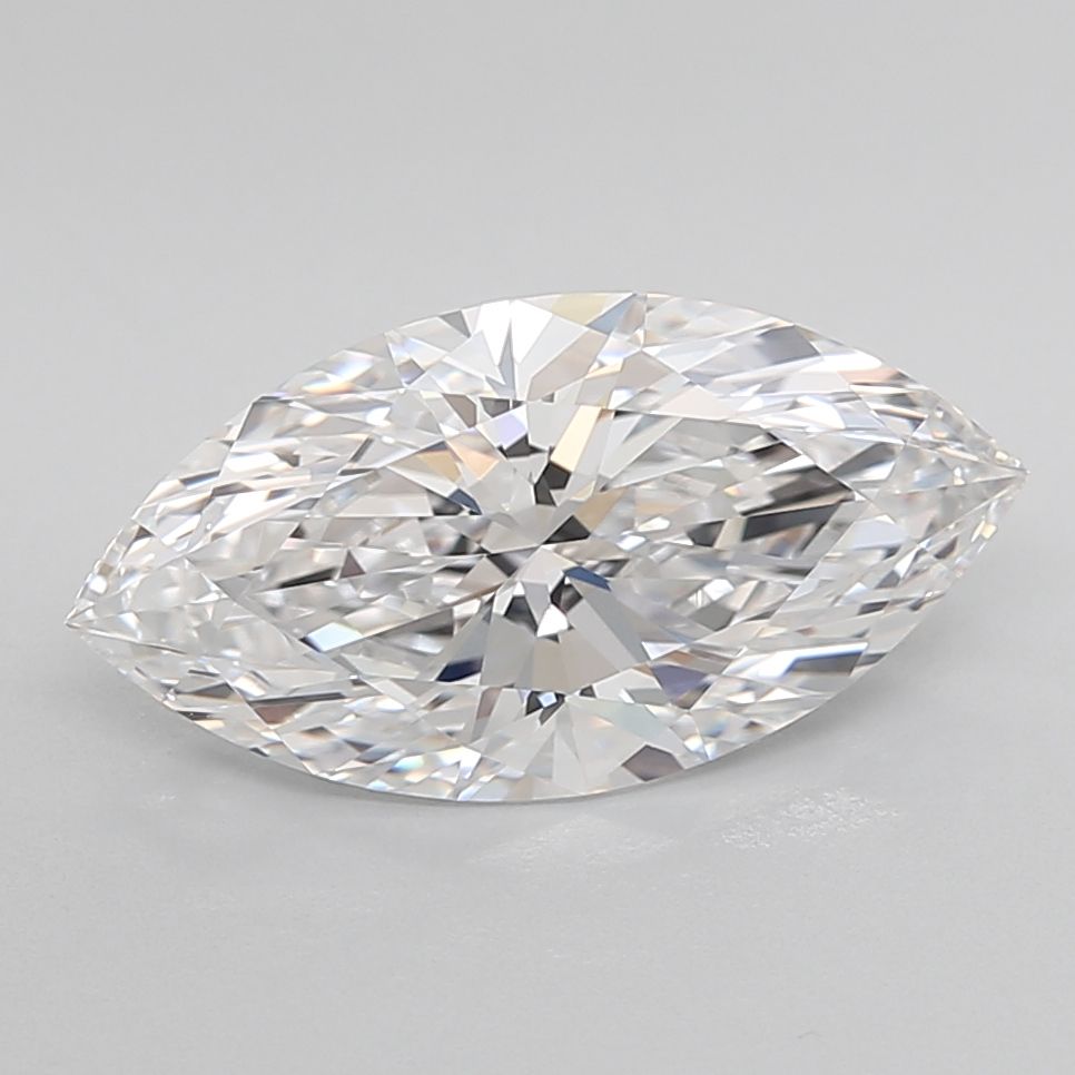3.04 Carat Marquise Lab Grown Diamond - VVS1 Clarity, D Color | Eco-Friendly Engagement Ring Center Stone for Wedding & Proposal