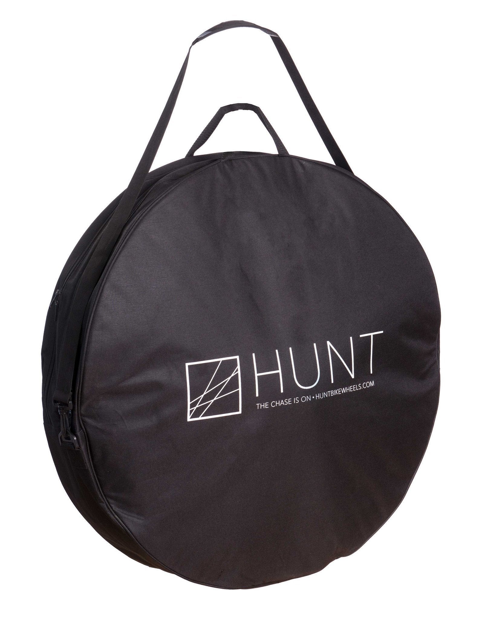 HUNT Race Season Padded Double Bicycle Wheel Bag - Waterproof Bike Wheel Storage Case for Road & Mountain Bikes - Perfect for Travel, Racing & Bike Transport