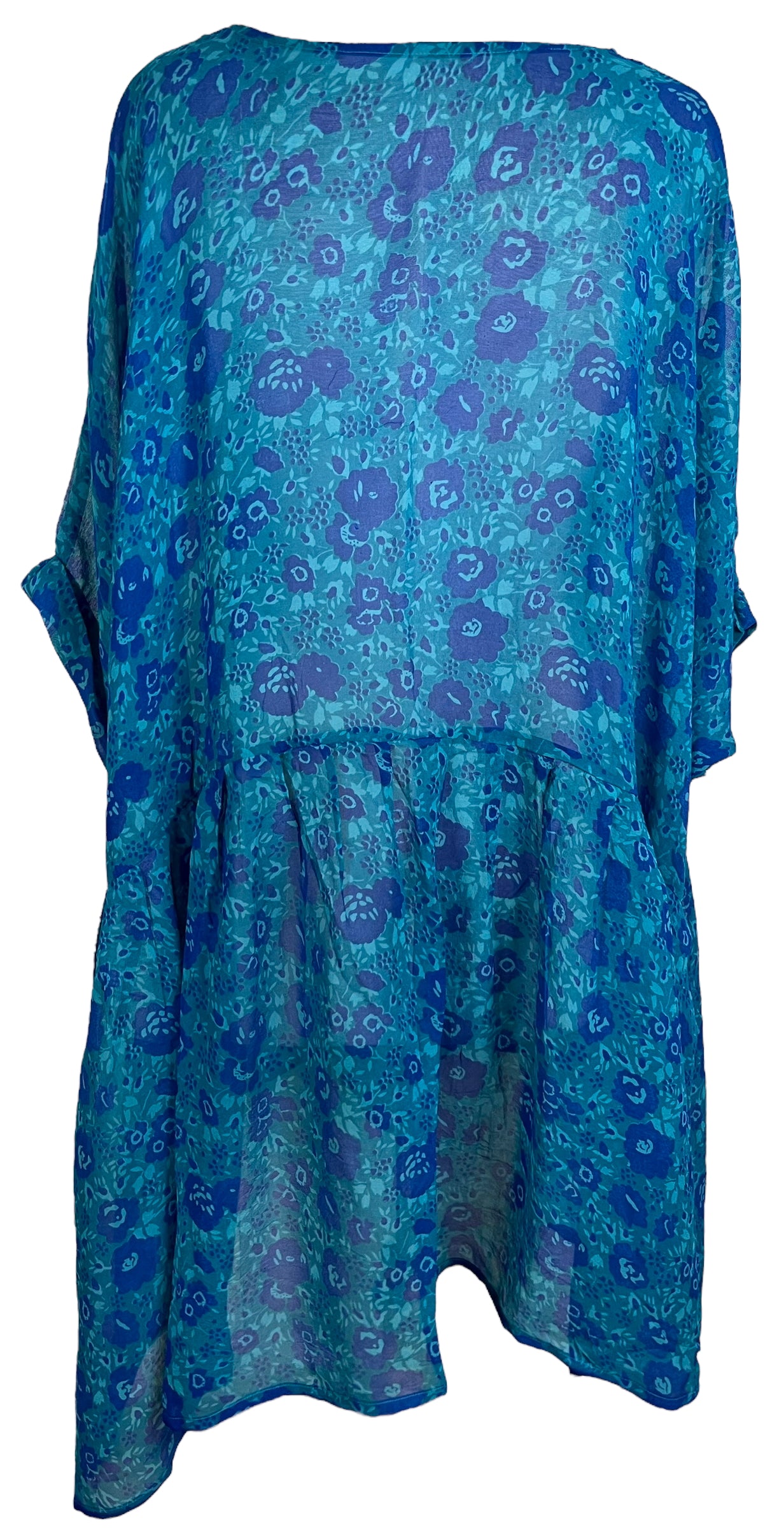 PRG6347 Sheer Avatar Pure Silk Boxy Babydoll Dress - Elegant Lingerie for Date Night & Special Occasions | Comfortable Sleepwear & Boudoir Fashion