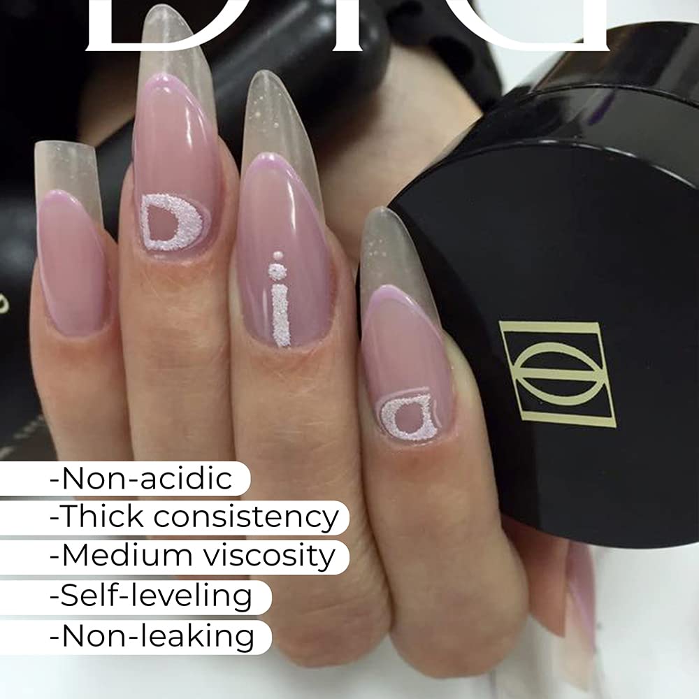 Premium UV Nail Construction Gel for Extensions & Modeling - Semi-Permanent LED/UV Builder Gel - 50ml Professional Nail Art Gel for Salon & Home Use - Perfect for Manicures, Nail Enhancements & Creative Designs