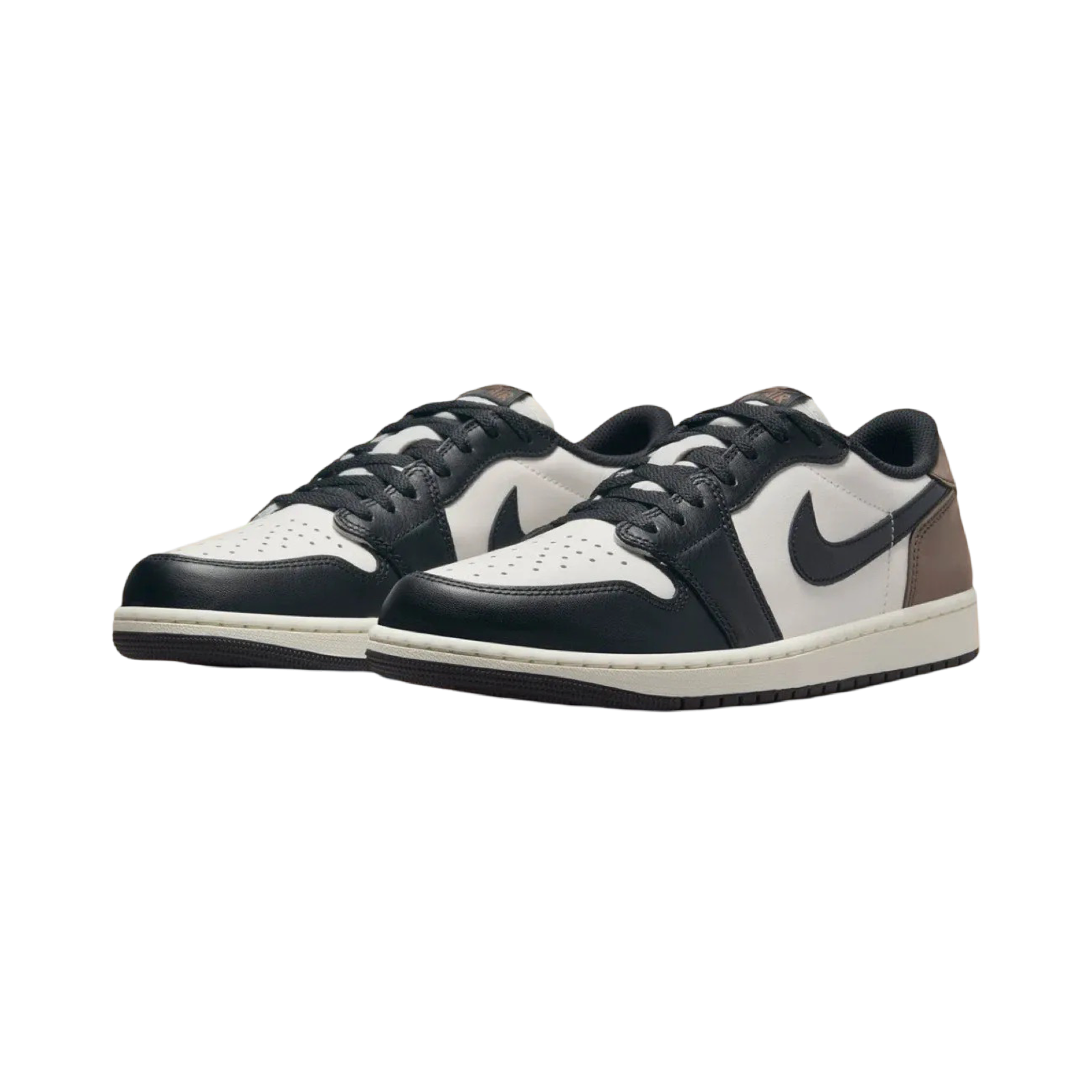 Air Jordan 1 Low OG Sneakers in Mocha/Sail/Dark Mocha - Men's Basketball Shoes for Casual Wear & Street Style
