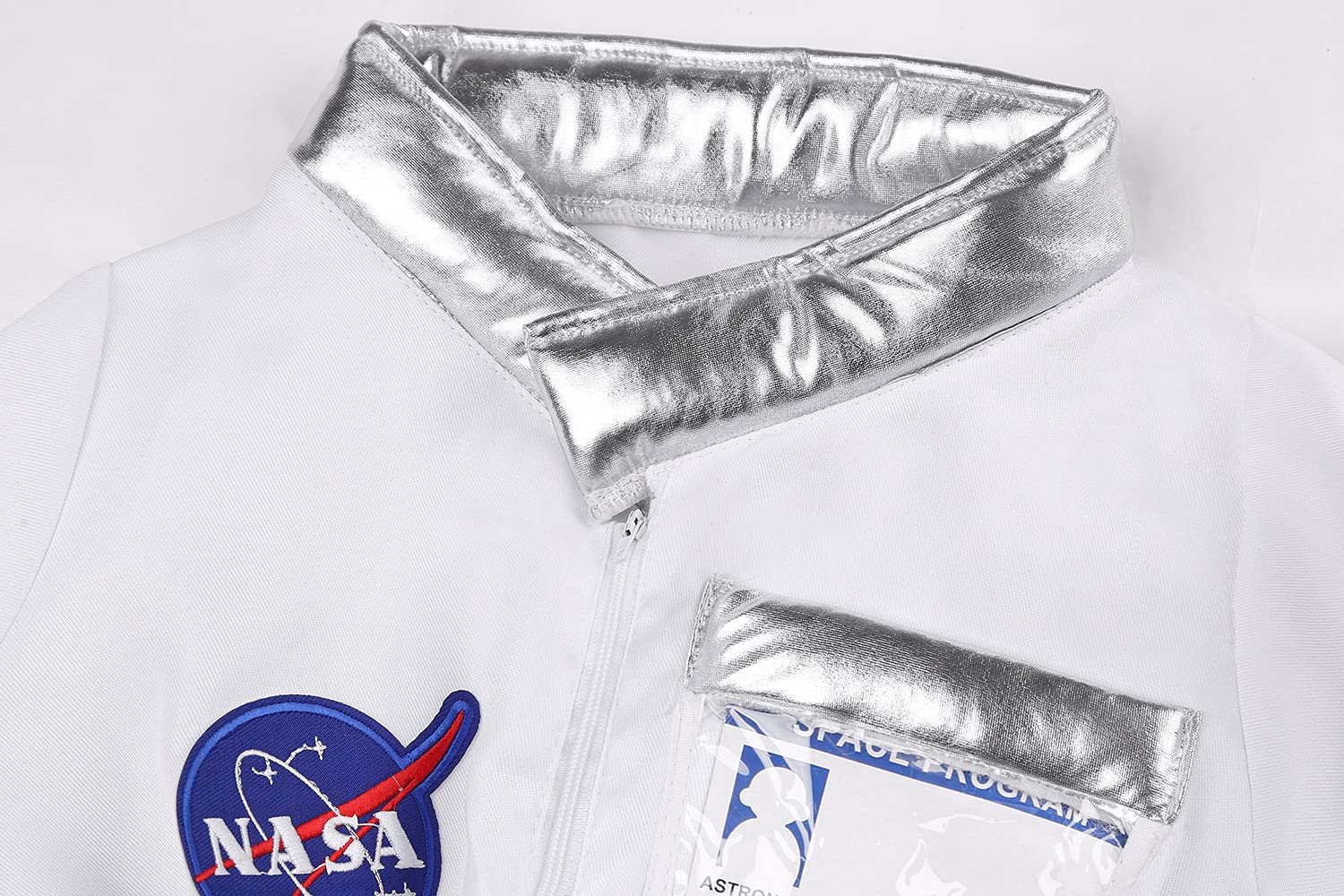 NASA Astronaut Costume for Kids - Boys & Girls Space Dress Up Cosplay Outfit, Halloween Birthday Party Pretend Play Costume - Perfect for Space-Themed Parties, School Plays & Dress-Up Fun