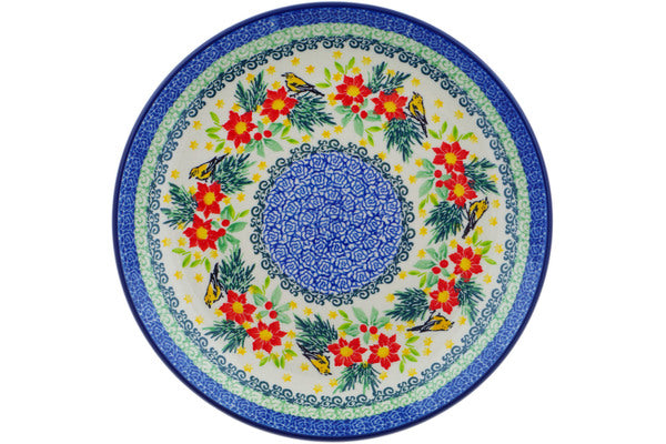 10-Piece Festive Avian Delight Dinner Plate Set - Elegant Porcelain Plates for Holiday Dining, Party Entertaining & Special Occasions