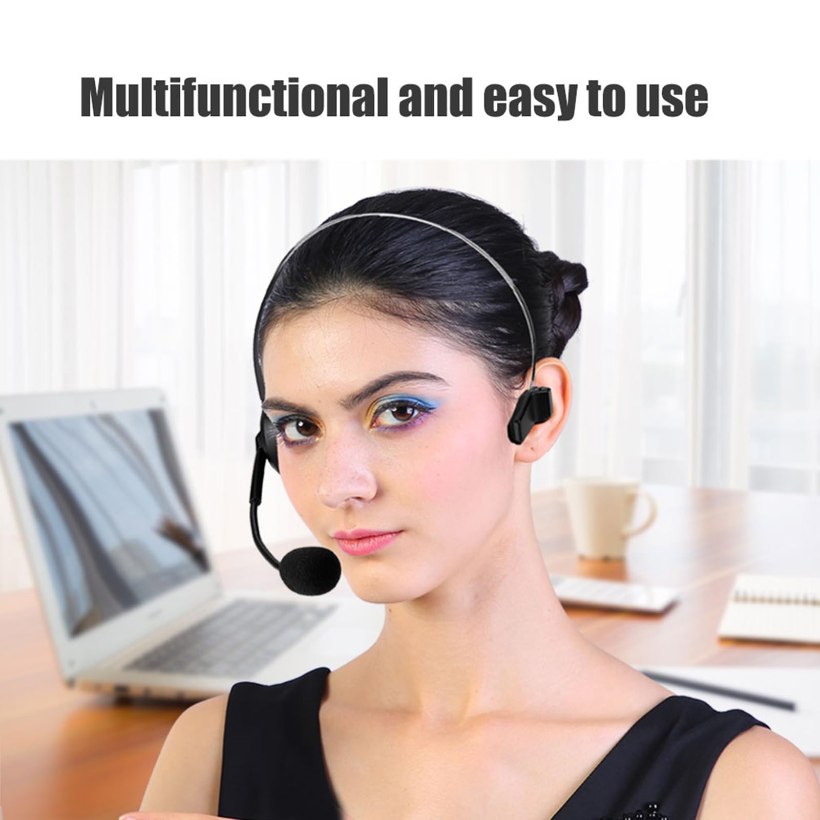 Professional Call Center Telephone with Headset Jack - Office Landline Phone for Home & Business | Ideal for Customer Service, Telemarketing & Remote Work