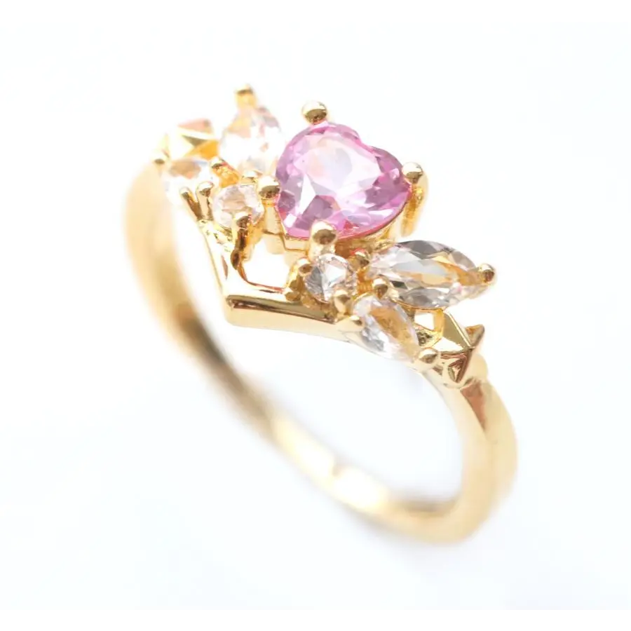 14KT Gold Ring for Women - Serenity Elegant Band Size 13 - Perfect for Weddings, Anniversaries & Special Occasions