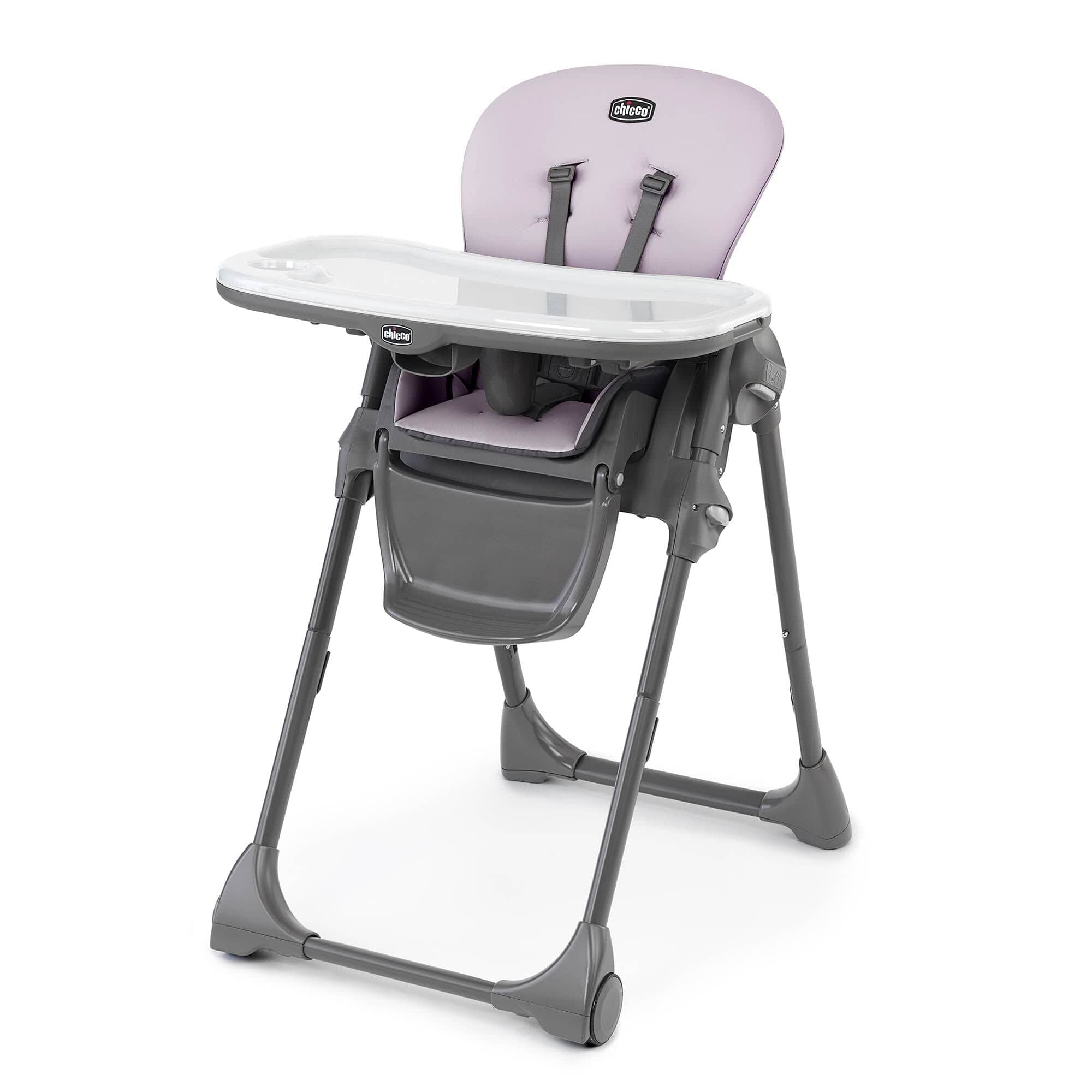 Chicco Polly High Chair - Adjustable Baby Feeding Chair with 5-Point Harness & Easy Clean Tray - Perfect for Dining, Weaning & Playtime at Home