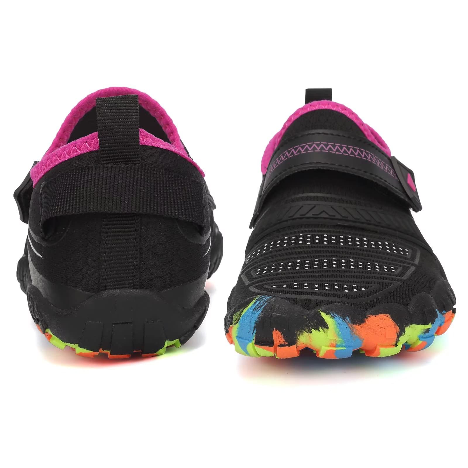 **Boys & Girls Water Shoes - Lightweight Comfortable Sole for Easy Walking, Athletic Slip-On Aqua Socks (Toddler/Little Kid/Big Kid) - Perfect for Beach, Pool & Water Sports**