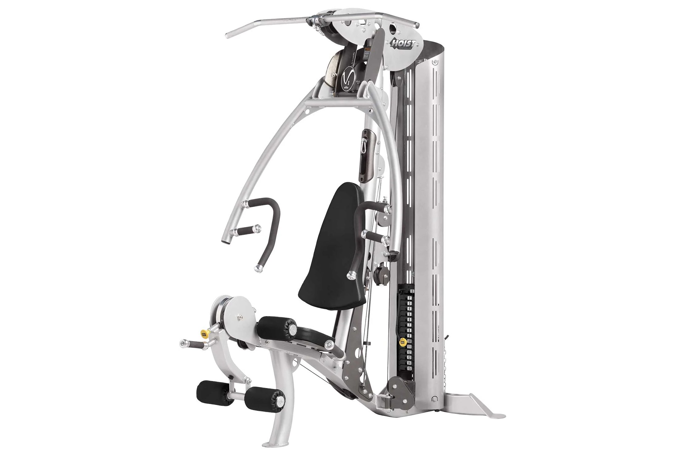 Hoist V1 Elite Home Gym System - Full Body Workout Equipment for Strength Training & Fitness - Perfect for Home Gym, Garage, or Small Spaces
