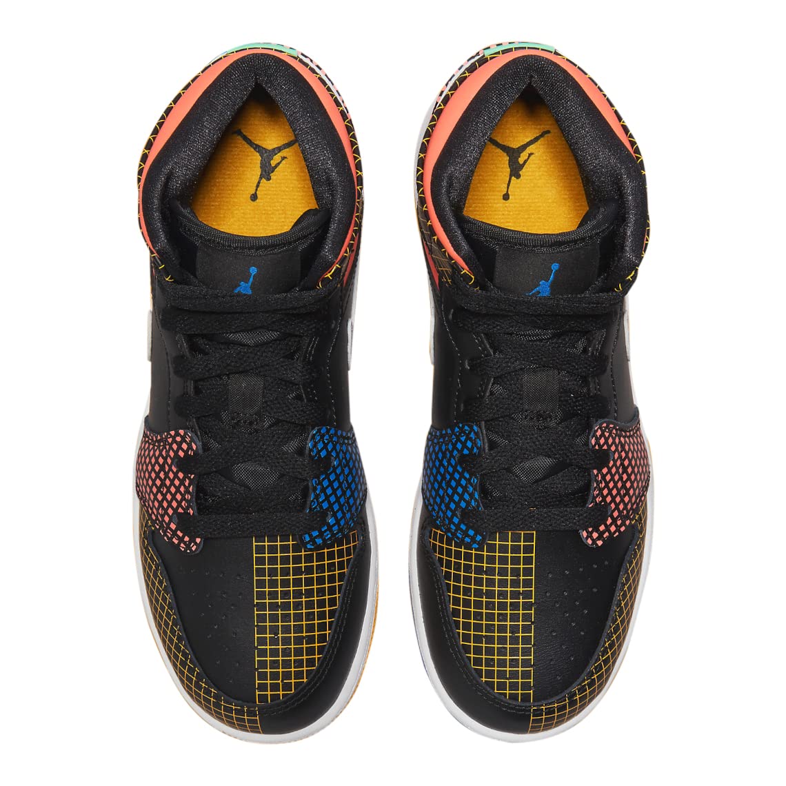 Air Jordan 1 Mid MMD Sneakers for Kids - Stylish Basketball Shoes for Boys & Girls - Perfect for School, Sports & Casual Wear