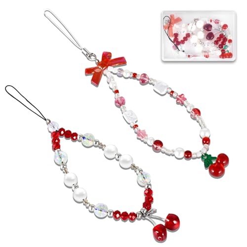 Aa 2Pcs White Red Cherry