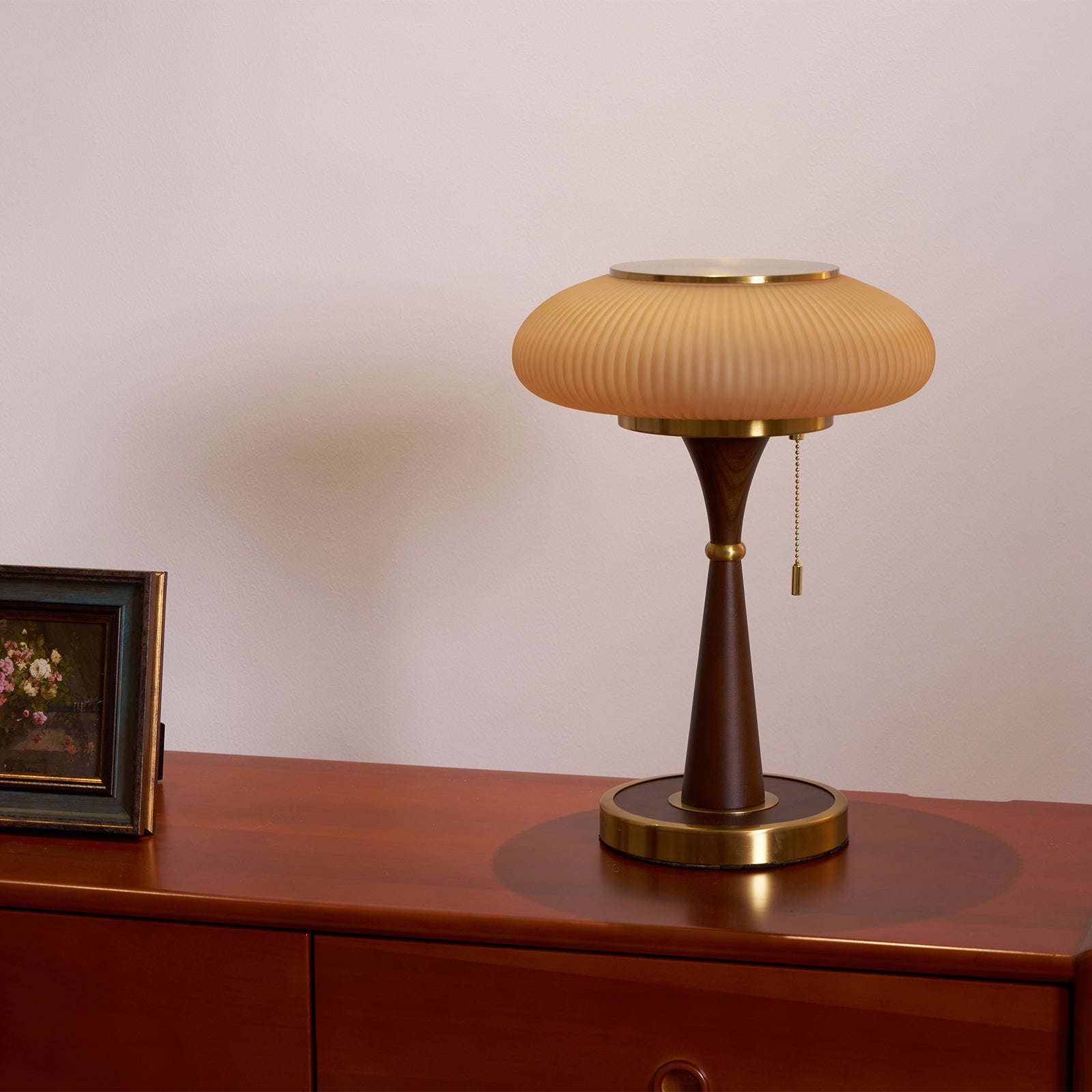 Premium Matsutake Mushroom Table Lamp - Modern LED Night Light for Bedroom, Living Room, and Office Decor - Warm White Ambient Lighting for Relaxation and Reading