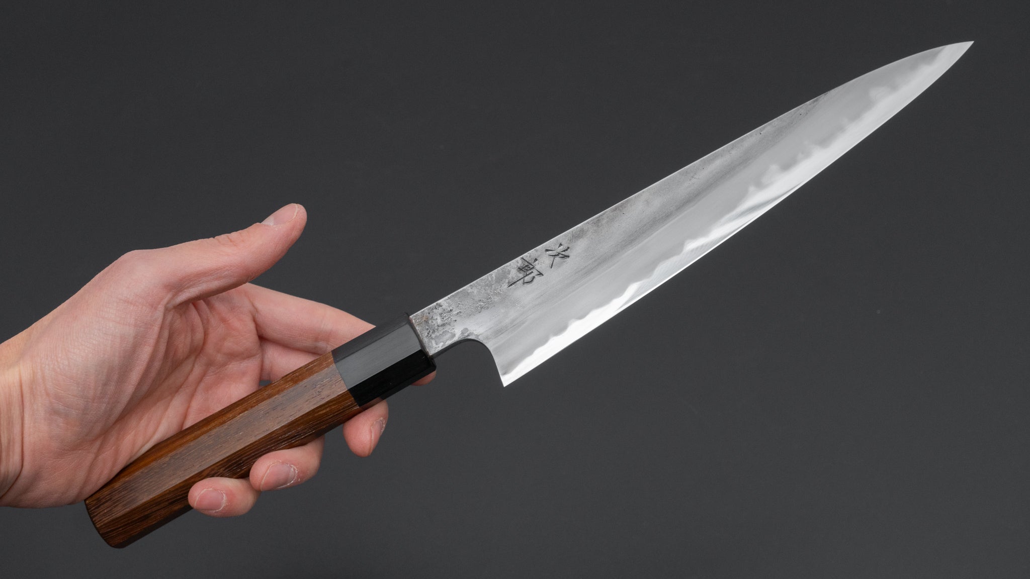 Premium Jiro Tsuchime Wa Sujihiki 210mm Japanese Slicing Knife - Taihei Tagayasan Handle (#662) - Perfect for Sushi, Sashimi & Meat Slicing
