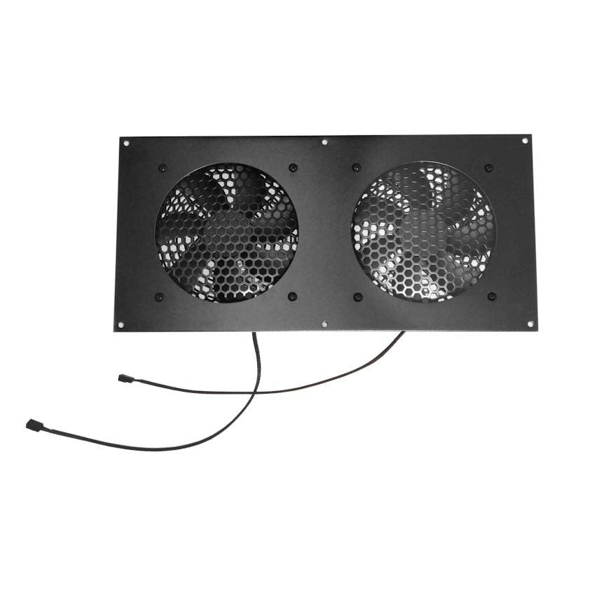 Coolerguys PRO Metal Series Dual 120mm Cooling Kit - High Performance Computer Case Fan for PC Cooling & Airflow - Perfect for Gaming Rigs, Workstations & Server Cabinets